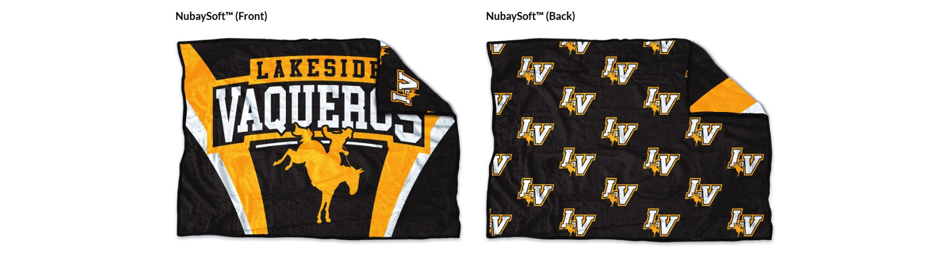 Stay Warm & Show Spirit- Lakeside blankets